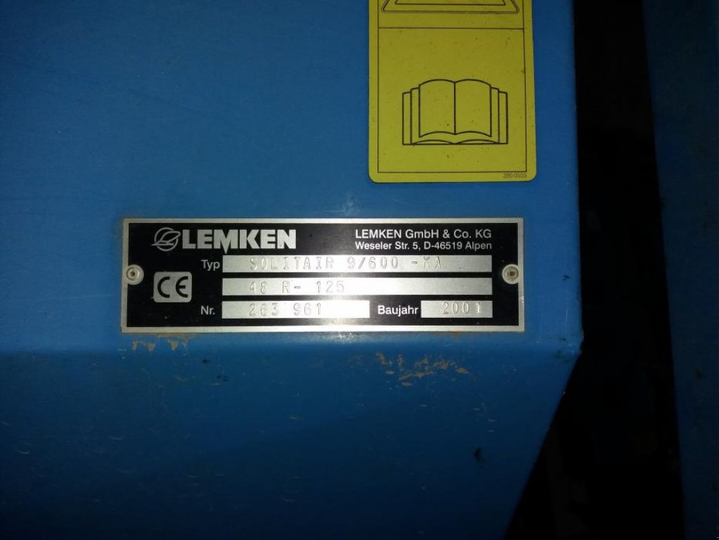 Sämaschine типа Lemken Solitair 9/600,  в Луцьк (Фотография 10)