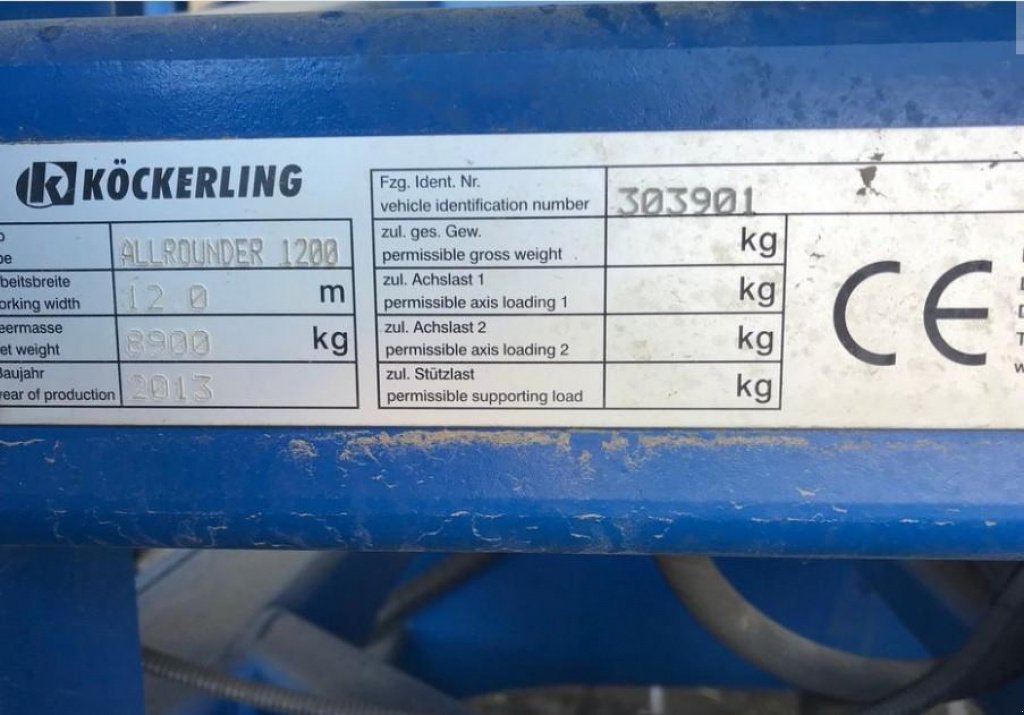 Kartoffelpflegetechnik типа Köckerling Allrounder 1200,  в Черкаси (Фотография 2)