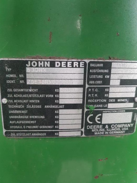 Schneidwerk типа John Deere 630R, Gebrauchtmaschine в Рівне (Фотография 3)