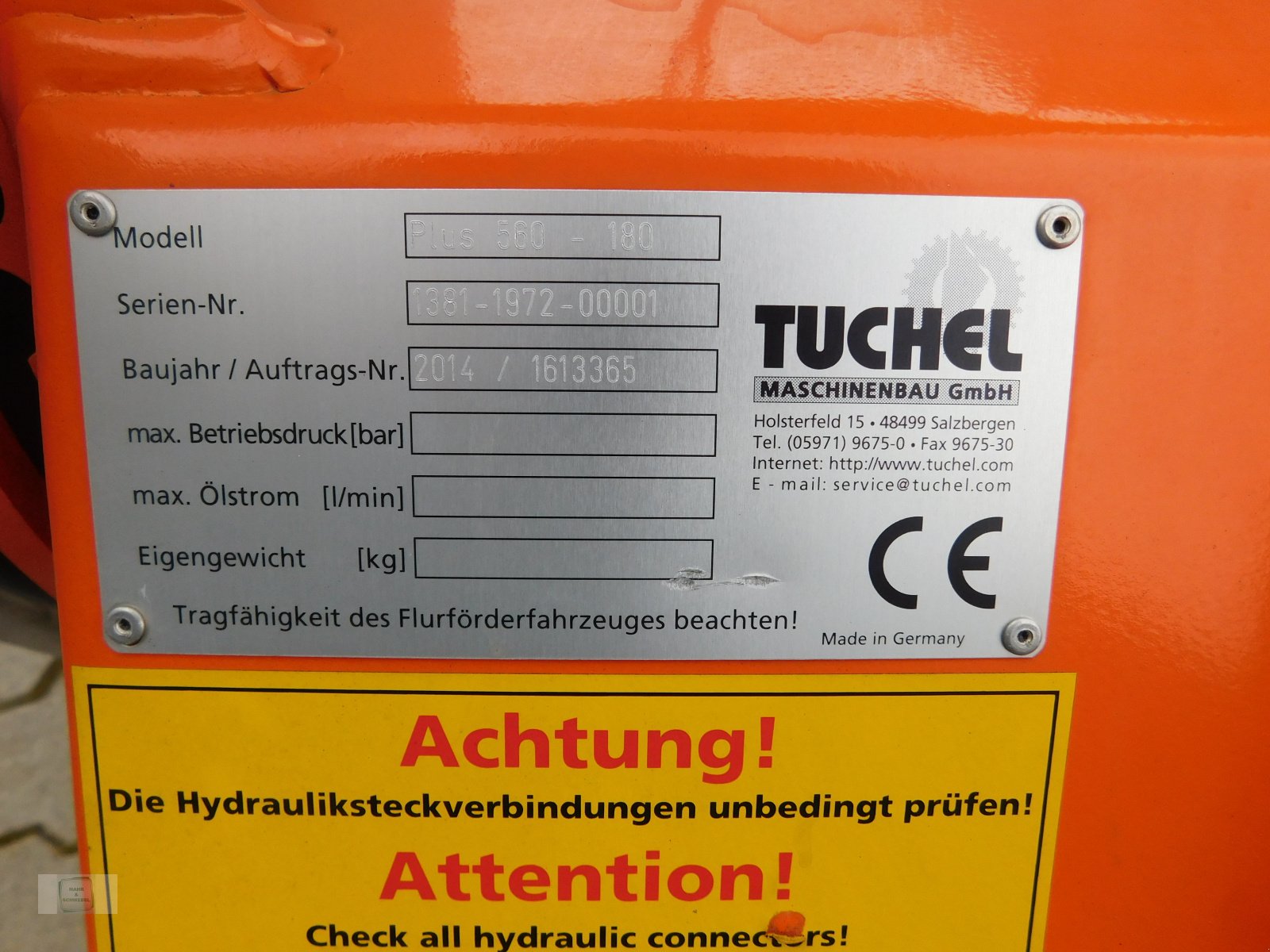 Kehrmaschine типа Tuchel Plus 590, Neumaschine в Gross-Bieberau (Фотография 4)