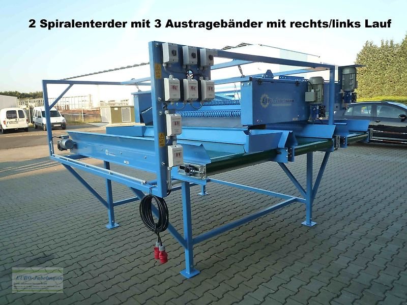 Lagertechnik типа EURO-Jabelmann Doppelter Spiralwalzenenterder mit Austragebänder, NEU, Neumaschine в Itterbeck (Фотография 1)